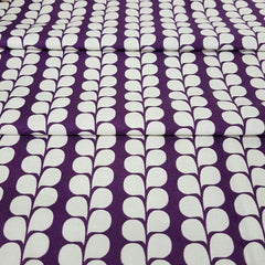 Purple Lavender Stalks - 100% Cotton Fabric Fat Quarter - Vera Fabrics