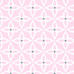 Baby Pink Long Island Cotton Fabric Fat Quarter Bundle - Vera Fabrics