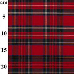 100% Cotton Flat Woven Cotton Tartan Fabric 58