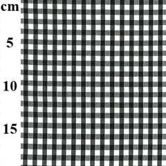 65% Polyester 35% Cotton Gingham Fabric – 1/4” Checks 45