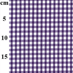 65% Polyester 35% Cotton Gingham Fabric – 1/4” Checks 45