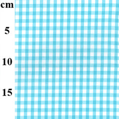65% Polyester 35% Cotton Gingham Fabric – 1/4” Checks 45