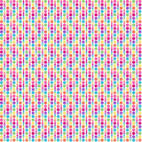 Multi Polka Dot Stripes P&B's Bloom Cotton Fabric