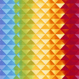 Prism Gradient Colourful Geometrical Print Cotton Fabric