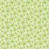 Green Flowers Basically Hugs Cotton Fabric