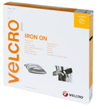 Velcro Hook & Loop Tape Iron-On 20mm - White - 50cm