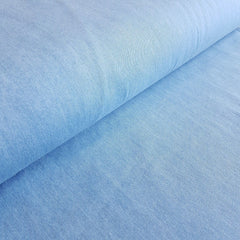 8oz Lightweight Pre-washed 100% Cotton Denim Fabric - Light - Vera Fabrics