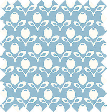 Blue French Cottage Cotton Fabric Fat Quarter Bundle - Vera Fabrics