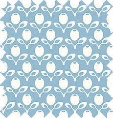 Blue French Cottage Cotton Fabric Fat Quarter Bundle - Vera Fabrics