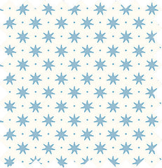 Blue French Cottage Cotton Fabric Fat Quarter Bundle - Vera Fabrics