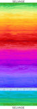 Colourful Rainbow Spectrum Painted Texture Spirit Novelty Kids Quilting Craft Cotton Fabric HALF METRE Decor Sewing Timeless Treasures