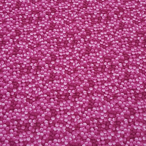 Magenta Beads - 100% Cotton Fabric Fat Quarter - Vera Fabrics