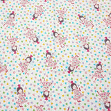 Fairy in Flowers Ivory - 100% Cotton Fabric Fat Quarter