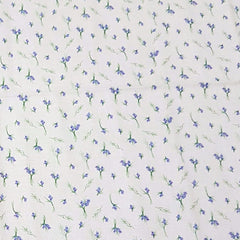 Lavender Flower Clusters - 100% Cotton Fabric Fat Quarter - Vera Fabrics