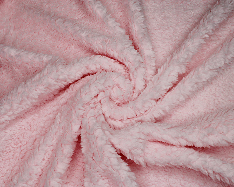 100% Polyester Super Soft Cuddle Fur Fabric 61" Fabric - 7 Colours