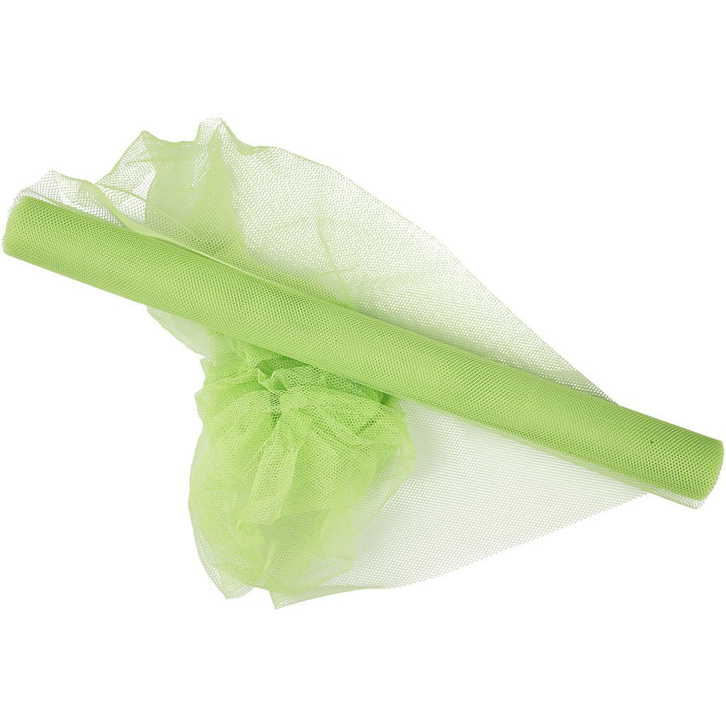 Neon Green - Tulle - Per Metre - Vera Fabrics
