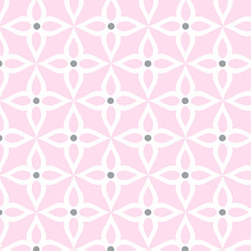 Baby Pink Long Island Cotton Fabric Fat Quarter Bundle - Vera Fabrics
