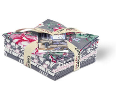 Grey Long Island Cotton Fabric Fat Quarter Bundle - Vera Fabrics