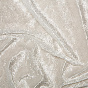 100% Polyester Crushed Velour Fabric 60" - 14 Colours