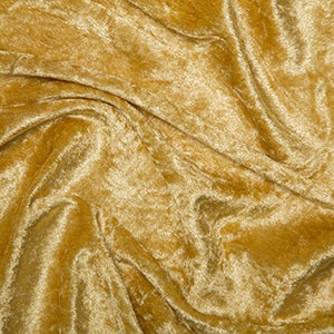 100% Polyester Crushed Velour Fabric 60" - 14 Colours
