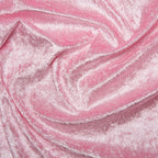 100% Polyester Crushed Velour Fabric 60" - 14 Colours
