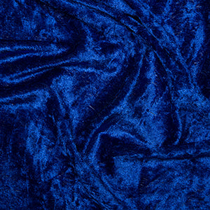 100% Polyester Crushed Velour Fabric 60" - 14 Colours