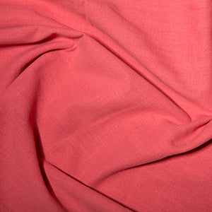 100% Cotton Fabric Linen-Look Cotton 57" - 20 Colours