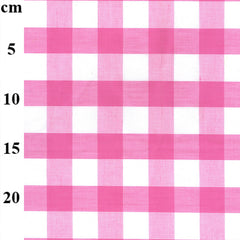 Polycotton Gingham – 1” Checks 45