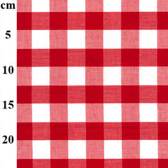 Polycotton Gingham – 1” Checks 45