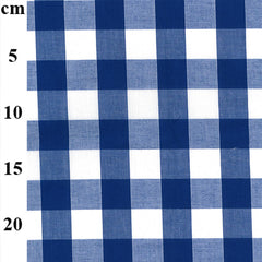 Polycotton Gingham – 1” Checks 45