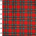 100% Polyester Fleece Fabric – Checks & Stripes 60" - 9 Colours