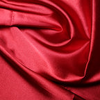 97% Polyester 3% Spandex Plain Stretch Satin 60" Fabric - 10 Colours