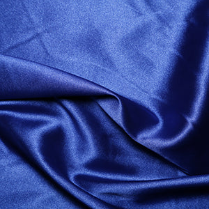 97% Polyester 3% Spandex Plain Stretch Satin 60" Fabric - 10 Colours