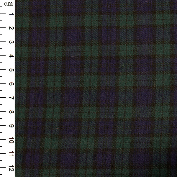 100% Cotton Brushed Cotton Checks Fabric 59" - 4 Colours
