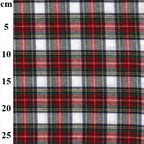 100% Cotton Brushed Cotton Checks Fabric 59" - 4 Colours