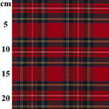 100% Cotton Flat Woven Cotton Tartan Fabric 58" - 3 Colours