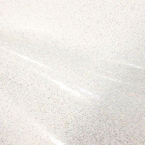 Clear Glitter PVC 55" Fabric