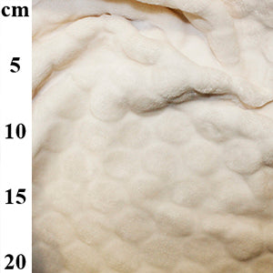 100% Polyester Bubble Fleece Fabric 61" - 4 Colours