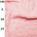 100% Polyester Bubble Fleece Fabric 61" - 4 Colours