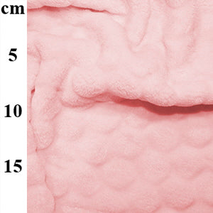 100% Polyester Bubble Fleece Fabric 61" - 4 Colours