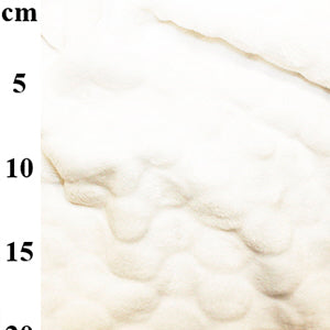 100% Polyester Bubble Fleece Fabric 61" - 4 Colours