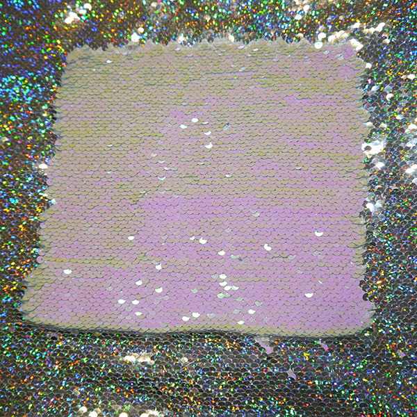 100% Polyester Mermaid Flip Sequins 53" Fabric