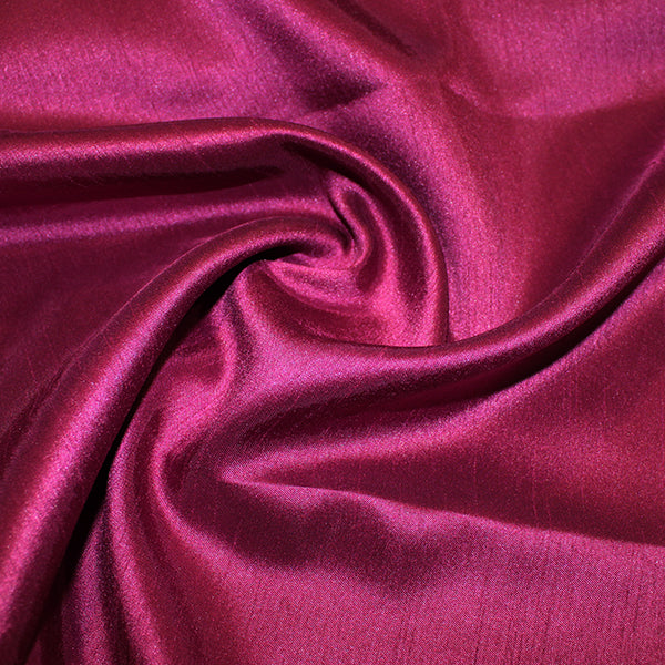 100% Polyester Shangtung Satin Fabric 58" - 40 Colours