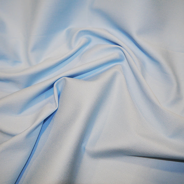 75% Cotton 22% Polyester 3% Spandex Yarn Dyed Stretch Denim Fabric 55" - 10 Colours