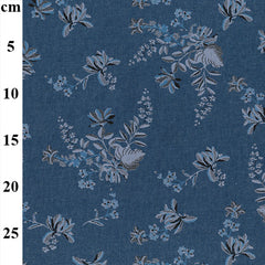 100% Cotton Printed Chambray Denim Prints 58