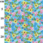 100% COTTON ROSE & HUBBLE POPLIN Fabric PRINTS 44" - 2 Colours