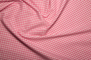 Polycotton Gingham – 1/8" Checks 45" - 8 Colours