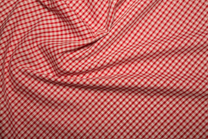 Polycotton Gingham – 1/8" Checks 45" - 8 Colours