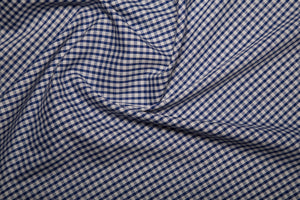 Polycotton Gingham – 1/8" Checks 45" - 8 Colours