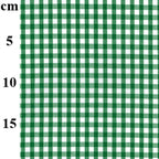 65% Polyester 35% Cotton Gingham Fabric – 1/4” Checks 45" - 14 Colours